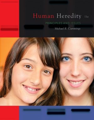 Human Heredity: Principles and Issues 11th Edition Cummings TEST BANK